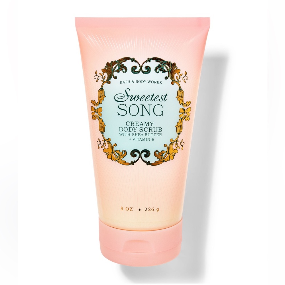 Bath & Body Works SWEETEST SONG 8oz Body Scrubs new